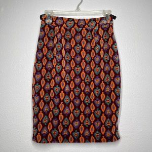 Vintage Platine Paris Velvet Skirt